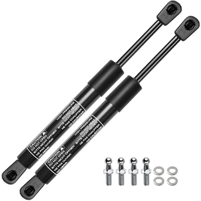 2 Pcs Universal Lift Supports Struts Gas Springs with Spike Extended Length 17.13in.