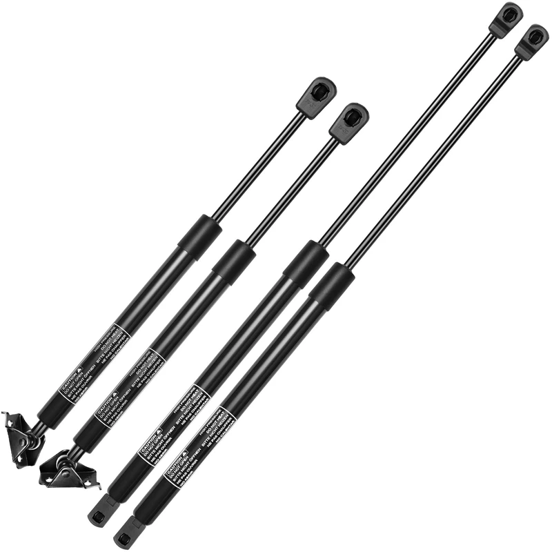 4 Pcs Tailgate & Window Lift Supports Shock Struts for Jeep Grand Cherokee 94-98