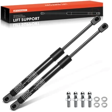 2 Pcs Universal Lift Supports Gas Struts with Spike Extended Length 13.98in. 24lbs