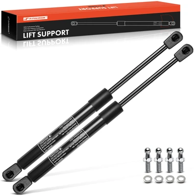 2 Pcs Universal Lift Supports Gas Struts Extended Length 19.69in. 12.20in. 80lbs
