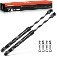 2 Pcs Universal Lift Supports Gas Struts Extended Length 13.98in. 40lbs