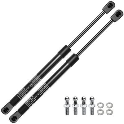 2 Pcs Universal Lift Supports Gas Struts Extended Length 19.69in. 30lbs