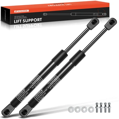 2 Pcs Universal Lift Supports Gas Struts with Spike Extended Length 11.57in. 24lbs