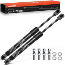 2 Pcs Universal Lift Supports Gas Struts Extended Length 12.20in. 40lbs