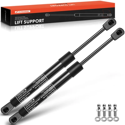 2 Pcs Universal Lift Supports Gas Struts Extended Length 12.20in. 50lbs
