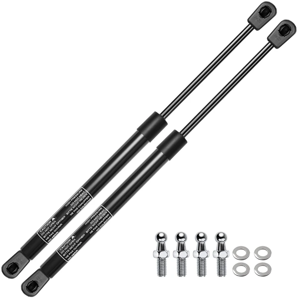 2 Pcs Universal Lift Supports Gas Struts Extended Length 26.34in. 74lbs