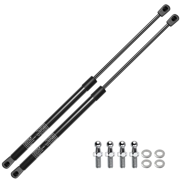 2 Pcs Universal Lift Supports Gas Struts Extended Length 35.43in. 100lbs