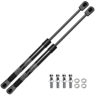 2 Pcs Universal Lift Supports Gas Struts Extended Length 15.70in. 10lbs