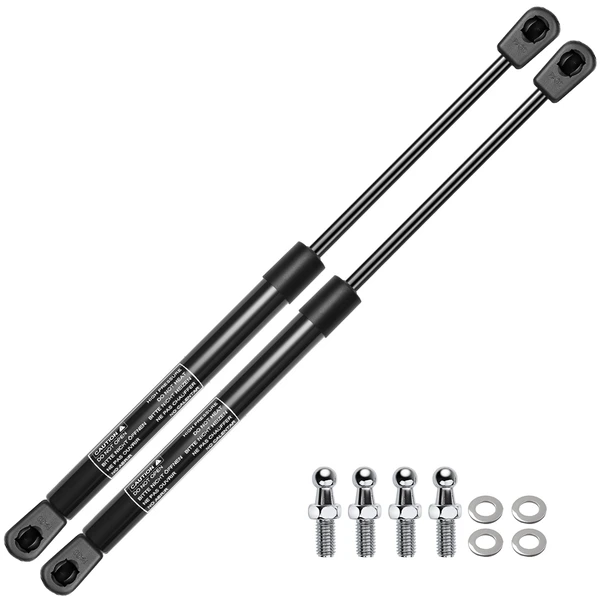 2 Pcs Universal Lift Supports Gas Struts Extended Length 15.70in. 10lbs