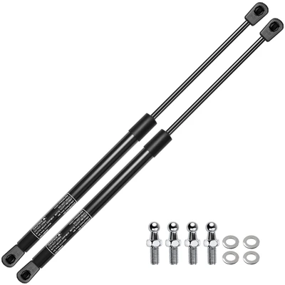 2 Pcs Universal Lift Supports Gas Struts Extended Length 30.06in. 45lbs
