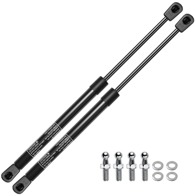 2 Pcs Universal Lift Supports Gas Struts with Spike Extended Length 16.46in. 45lbs