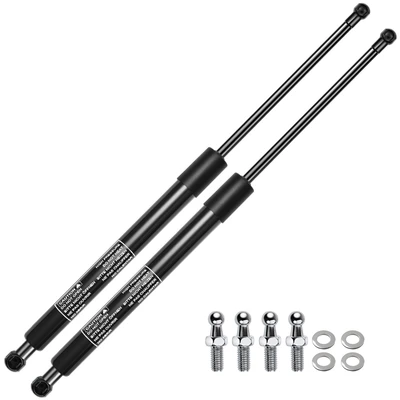 2 Pcs Universal Lift Supports Gas Struts Extended Length 19.69in. 180lbs