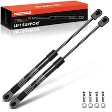 2 Pcs Universal Lift Supports Gas Struts Extended Length 17.10in. 100lbs