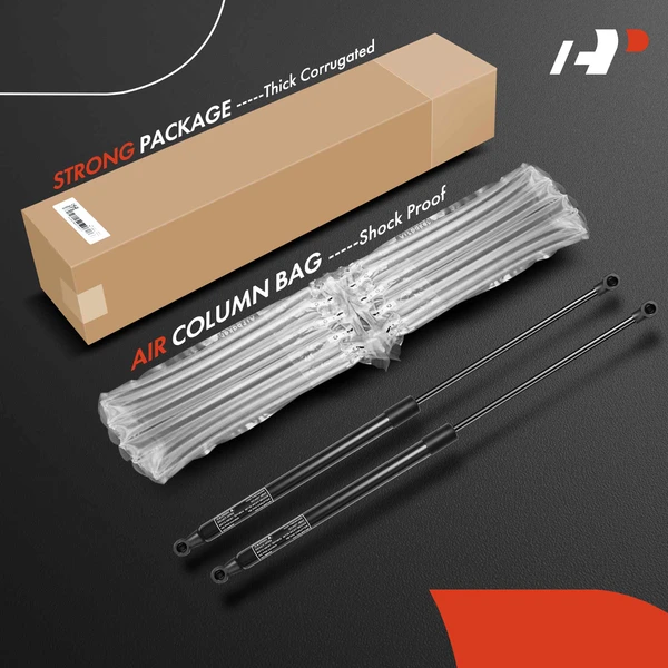 2 Pcs Universal Lift Supports Shock Struts Extended Length 20.00 inches 50N