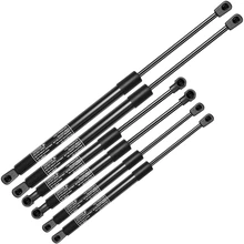 6 Pcs Hood & Tailgate & Window Lift Supports Shock Struts for 2001-2006 Hyundai Santa Fe