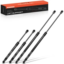 4 Pcs Front Hood & Rear Tailgate Liftgate Lift Supports for 2014-2020 Fiat 500L