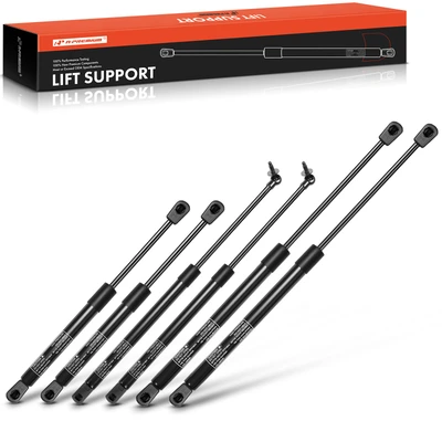 6 Pcs Hood Tailgate Window Lift Supports