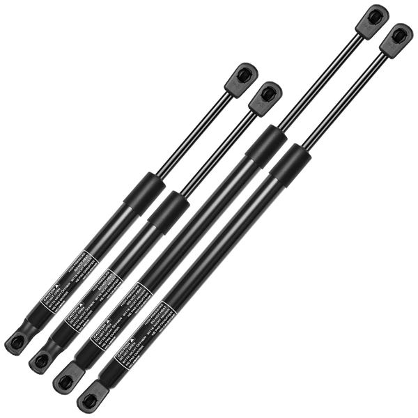4 Pcs Hood & Tailgate Lift Supports Shock Struts for Jaguar XF 2009-2015 Sedan
