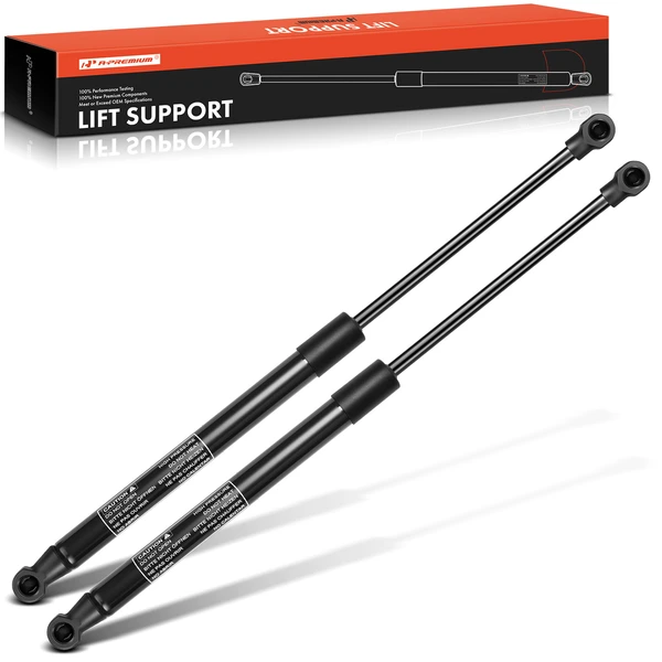 2 Pcs Rear Hood Lift Supports Shocks Struts for 2014-2016 Porsche Cayman