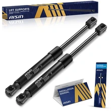AISIN 2 Pcs Trunk Lid Lift Supports Shock Struts for 2004-2006 Audi A4