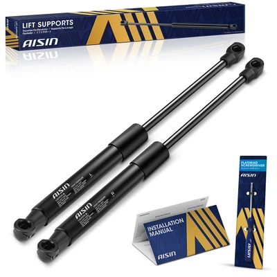 AISIN 2 Pcs Front Hood Lift Supports Shock Struts