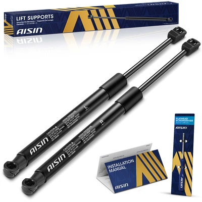 AISIN 2 Pcs Rear Window Lift Support Shock Strut for 2007-2017 Ford Expedition