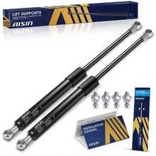 AISIN 2 Pcs Front Hood Lift Supports Shock Struts for 2013-2017 Honda Accord