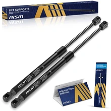 AISIN 2 Pcs Front Hood Lift Supports Shock Struts
