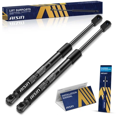 AISIN 2 Pcs Front Hood Lift Support Shock Strut for 1997-1998 Lincoln Mark VIII
