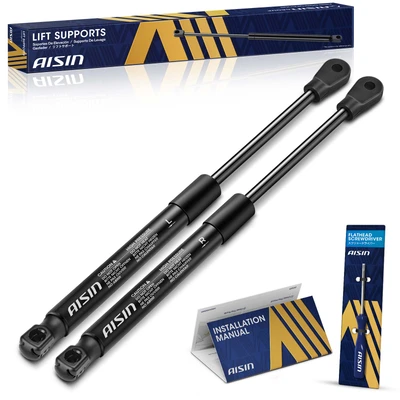AISIN 2 Pcs Rear Trunk Lift Supports Shock Struts for 1982-1989 Volkswagen Scirocco