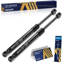 AISIN 2 Pcs Front Hood Lift Supports Shock Struts