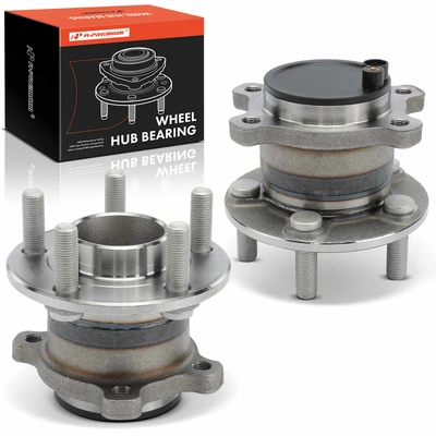 2 Pcs Rear Wheel Bearing Hub Assembly