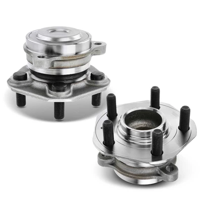 2 Pcs Front Wheel Bearing & Hub Assembly