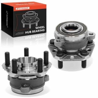 2 Pcs Rear Wheel Bearing Hub Assembly
