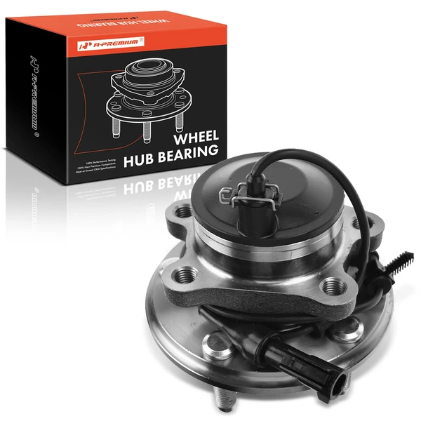 Front Driver or Passenger Wheel Bearing & Hub Assembly with ABS for Jaguar XJ8 XJR 04-09