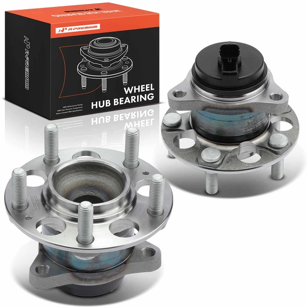 2 Pcs Rear Wheel Hub and Bearing Assembly with ABS for 2023 Kia Niro