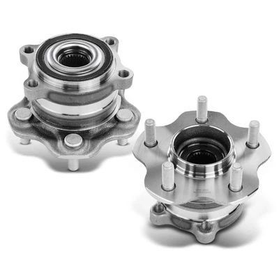 2 Pcs Rear Wheel Bearing & Hub Assembly