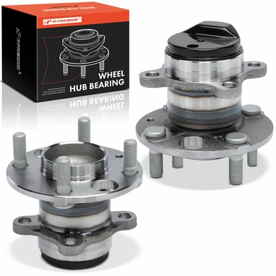 2 Pcs Rear Wheel Hub Bearing Assembly