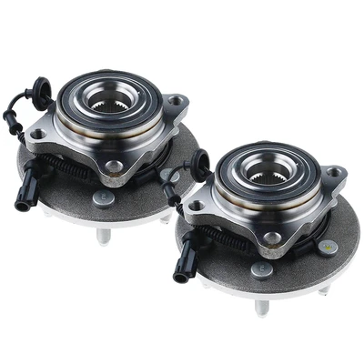 2 Pcs Rear Wheel Bearing & Hub Assembly