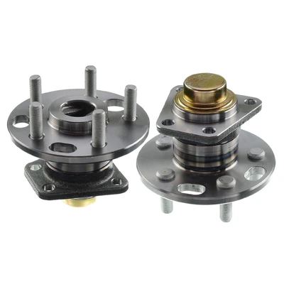 2 Pcs Rear Wheel Bearing & Hub Assembly