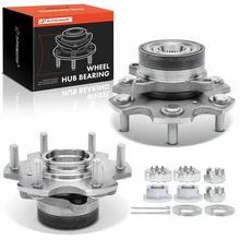 2 Pcs Front Wheel Bearing & Hub Assembly for 2001-2006 Mitsubishi Montero