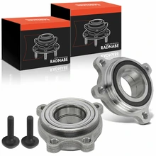 2 Pcs Rear Wheel Hub Bearing Assembly
