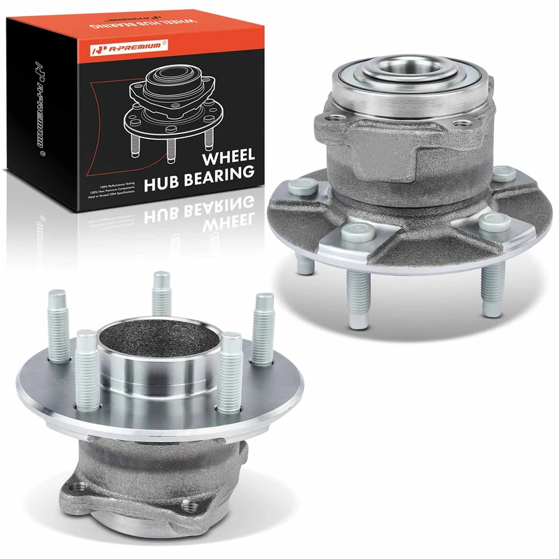 2 Pcs Rear Wheel Bearing & Hub Assembly for 2005 Chevrolet Equinox