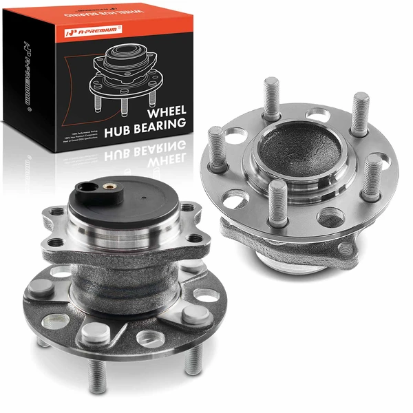 A-Premium APHB0037 Wheel Bearing and Hub Assembly Kit Rear Driver & Passenger
