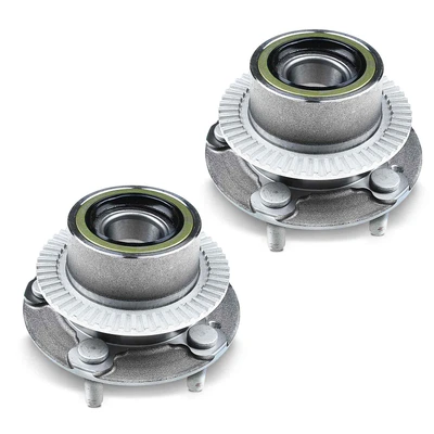 2 Pcs Rear Wheel Bearing & Hub Assembly