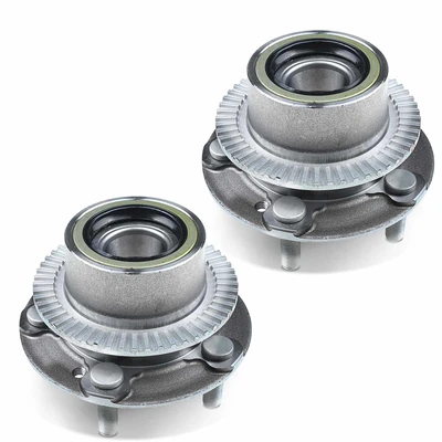 2 Pcs Rear Wheel Bearing & Hub Assembly