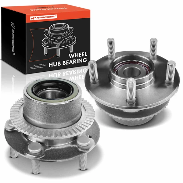 2 Pcs Rear Wheel Bearing & Hub Assembly for 2003-2005 Kia Sedona