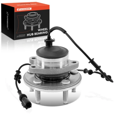 Front Wheel Bearing & Hub Assembly with ABS Sensor