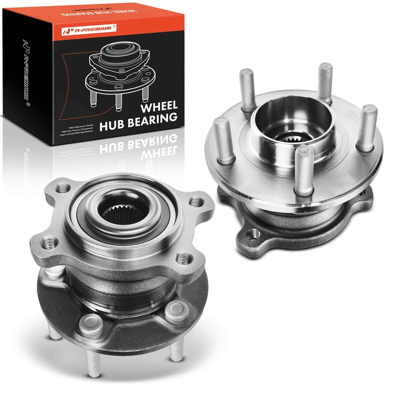 2 Pcs Rear Wheel Bearing & Hub Assembly for Ford Escape 13-19 Lincoln MKC AWD