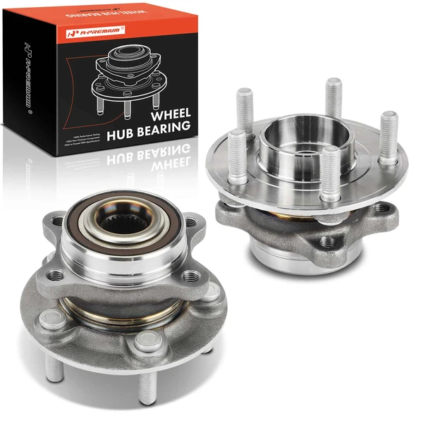 2 Pcs Wheel Bearing & Hub Assembly for 2013-2020 Ford Fusion
